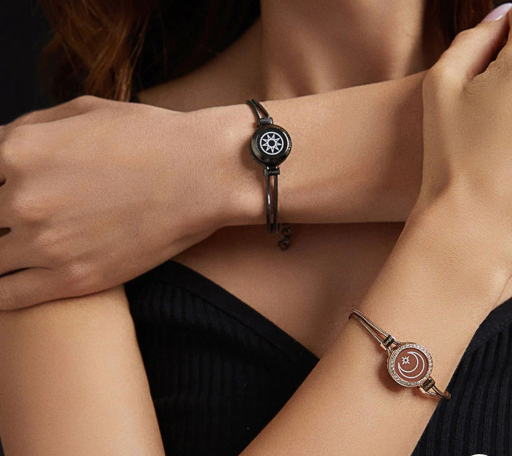 Couple Smart Flash Bracelets Anniversary Wedding Gift For Long Distance Lover