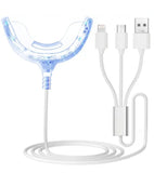 Portable Smart Cold Blue Light Led Tooth Whitener Device Oral Whitening Kit 4 Usb Ports For Android Ios Teeth Bleaching